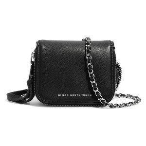 NEW AIMEE KESTENBERG Women's Mini Moon & Back Crossbody Bag, Black